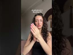 THIS is how you get frizz free curls @Olaplex #curlyhair #olaplexpartner