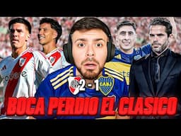 BOCA PERDIÓ EL SUPERCLÁSICO CON RIVER. 2-1. ANÁLISIS EN CALIENTE DEL PARTIDO (2025) ¿GAGO DEBE IRSE?