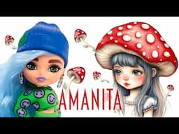 I MADE A TINY AMANITA DOLL / Barbie Doll Makeover by Poppen Atelier