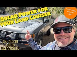 Dirt Daily. Installing a Solar Panel on a Land Cruiser