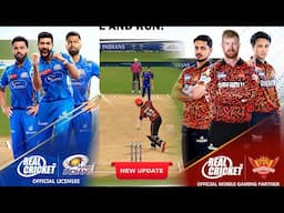​MI vs SRH - IPL 2025 Mumbai Indians vs Sunrisers Hyderabad RCPL Real Cricket Swipe Live Stream