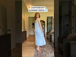 Thursday OOTD 🩵 Lightweight dress for summer #summerootd #ootd #summerdresses #summerdress