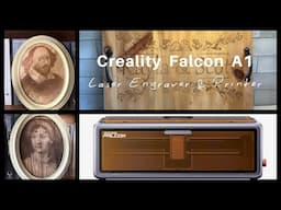 Creality Falcon A1[Engraving Laser & Printer] My New Favourite Crafting Tool  #CrealityFalcon