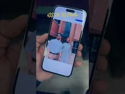 iOS 26 new 3D Photo Feature #ios26#iphone#newfeatures#ios26features#viralvideo#shortvideo