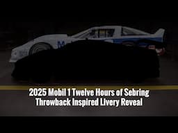 Pratt Miller Motorsports Unveils Throwback Inspired Liveries for the 2025 Twelve Hours of Sebring!