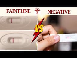 Pregnancy Test Faint Line Explained by a Doctor!pregnancy test in tamil|faint line on pregnancy test