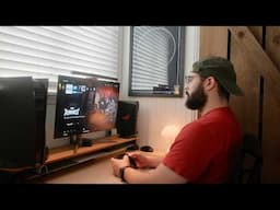 PS5 + PC Gaming | Desk Setup Upgrades, Budget OLED Monitors, Chill