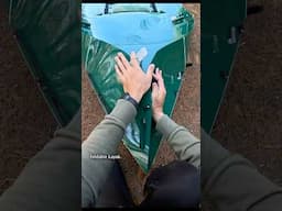 Fishing in a Foldable Kayak #fishing #shorts