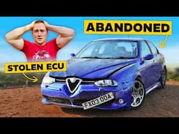 I Bought An Abandoned Alfa Romeo 156 GTA!