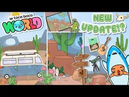 New Desert location!? 🏜️ Toca Boca World Update! 🌵(COMING SOON!) Toca Boca