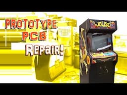 Saving This PROTOTYPE Williams Joust Arcade PCB....