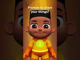 Promise to share your things with others… including your toys and games?