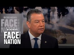 Sen. Alex Padilla on meeting with Noem after removal from her press conference