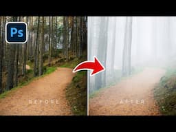How to Create Fog in Photoshop | Photoshop Tutorial
