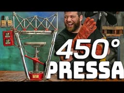 Come Costruire una Pressa per Vulcanizzare Gomma • Tutorial 4K