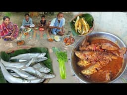 River Fish Curry Recipe Village Style |Village Cooking | @RajaBudaVillageCooking