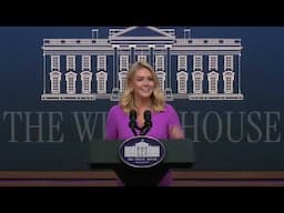 Press Secretary Karoline Leavitt Briefs Members of the New Media, Apr. 29, 2025