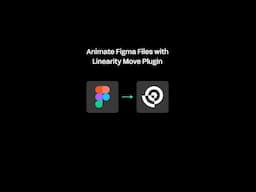 It’s that one Figma plugin that lets you export frames and layers to animate your designs fast!