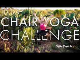10 Days to Summer Challenge - Chair Yoga Flow