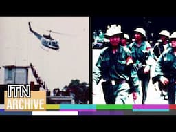 Fall of Saigon | Rare Footage of US Embassy Airlift and NVA Takeover (1975)