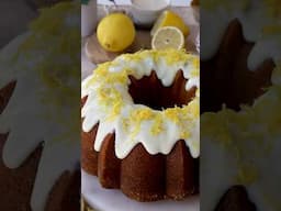 Lemon Bundt Cake 🍰 (check out the description for more info!)