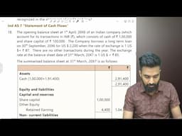 Q.18 - FR RTP May 2025 | Ind As 7 | Cash Flow Statements