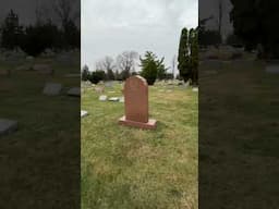 Visiting the grave of Two Victims of the St. Valentine’s Massacre #shorts
