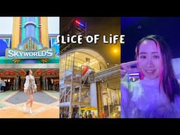 weekly vlog🎢 life in Malaysia, trip to Genting Highlands, Skyworlds Theme Park attractions