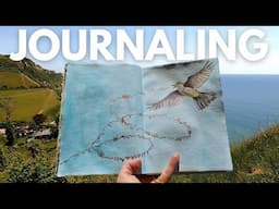 Sketching Birdsong & Painting the Sea | My Nature Journal Process