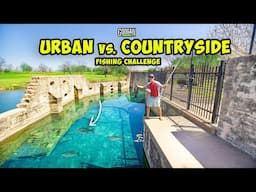 2v2 URBAN vs. COUNTRYSIDE Multi Species Fishing CHALLENGE!