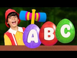 Surprise Eggs x ABC Song Learn Phonics Sounds | BabyBillion Rhymes