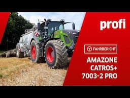 Güllescheibenegge Amazone Catros+ 7003-2 pro: Anti-Scheibenkleister | profi #Fahrbericht