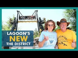 What's Inside Lagoon’s NEW Steampunk District? Experience the New Ride Tour & Review