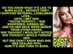 Do You Know What It's Like To Burn Alive... Without Fire?I Survived Betrayal, Loneliness, Loss...