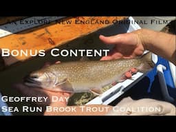 Sea Run Brook Trout Bonus Content: Interview w/ Geoffrey Day, Sea Run Brook Trout Coalition