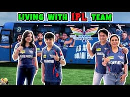 LIVING WITH IPL TEAM - LSG | Lucknow Super Giants | Aayu and Pihu Show