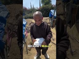 He has been on streets for over 30 years and his story was so sad #shorts