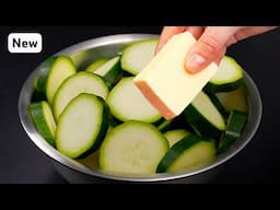 The most delicious zucchini recipe!🔝The best dinner I've ever cooked!