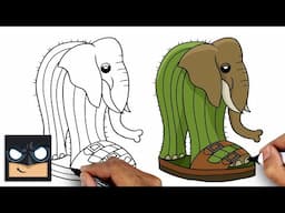 How to Draw Lirilì Larilà | Italian Brainrot