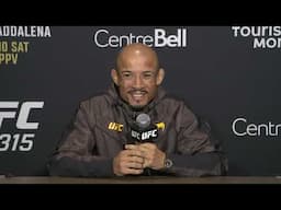UFC 315's Jose Aldo was super mad about his last 'boring' fight - 'Couldn't watch fighting