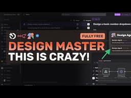 DesignMaster (Dart + N8N + Magic Pattern): This FULLY FREE Async DESIGNER is ABSOLUTELY INSANE!