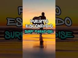 Watch These MASSIVE Waves Crash At Puerto Escondido Beach!