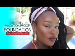 Summer proof FOUNDATION. #summermakeup  Make your foundation LAST ALL DAY