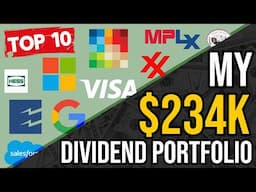 My Top 10 Dividend Stocks I Own - Portfolio Update #61
