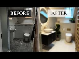 I Gave My Small Bathroom a Big Makeover (Before & After Renovation)