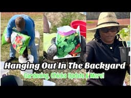 *NEW SPRING IS APPROACHING! HANGOUT WITH US IN THE BACKYARD! CHICKS UPDATE & GARDENING! #homestead