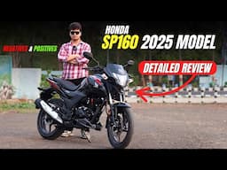 2025 Honda SP 160 Review | Best Mileage for City riding or Not?