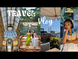 Turkey and Milan travel vlog || Famous Spa, Lake Como ,Shopping and restaurants