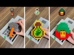 Crafting Minecraft Impossible items BUT Lego!!!