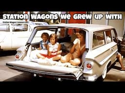 STATION WAGONS WE GREW UP WITH.  Rare Commercials.